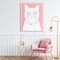 Stupell Industries Pastel Cat with Necklace Canvas, design by Lil' Rue